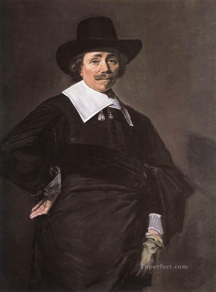Portrait Of A Standing Man Dutch Golden Age Frans Hals Oil Paintings